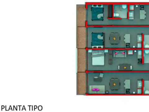 Departamento en Venta al Norte