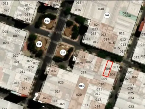 Terreno en Venta 29,60  mts Fondo