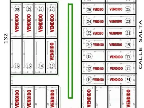 Terreno en Venta de 200,0 m2