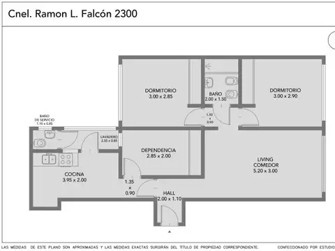 Departamento en Venta de 3 ambientes