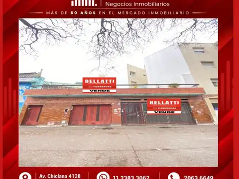 CASA LOTE PROPIO | 12 x 18 M | LOCAL + GARAGE - AP. CREDITO-
