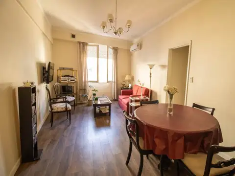 Semipiso 3 ambientes en Recoleta - Reciclado - Frente - Apto profesional