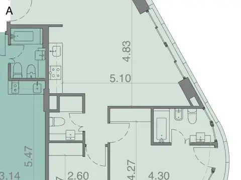 Departamento en Venta de 2 dormitorios