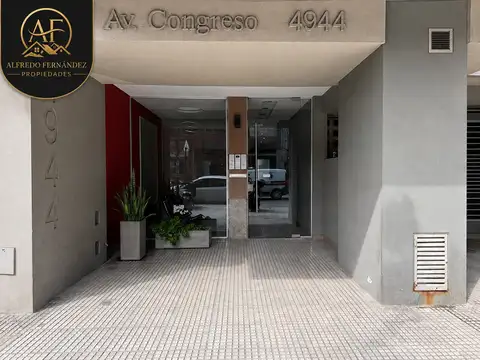 DEPARTAMENTO DE 2 AMBIENTES EN ESTADO EXCELENTE. BALCON CORRIDO. 46 M2 APROX TOTALES. MUY POCA ANTIGUEDAD