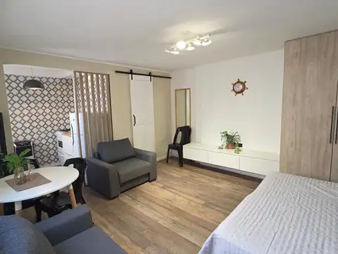 VENTA - Departamento 1 ambiente con cochera para dos autos en Plaza Colón - Mar del Plata