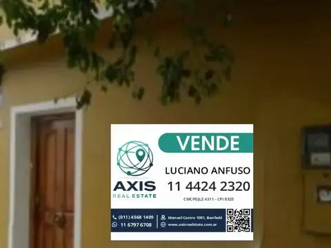 DOS CASAS INDEPENDIENTES! APTO CREDITO!