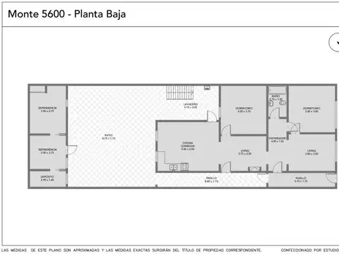 Monte 5600, Piso 0