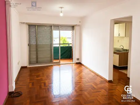Departamento 3 ambientes con 1 baño
