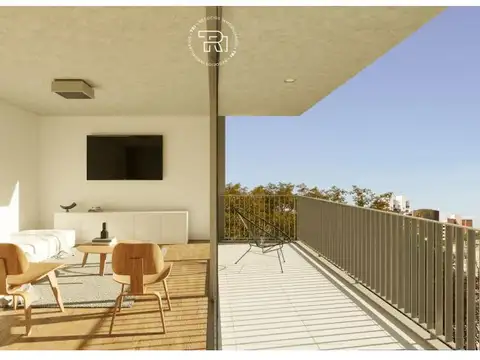 Semi Piso a estrenar 2 Dormitorios con patio - Lourdes