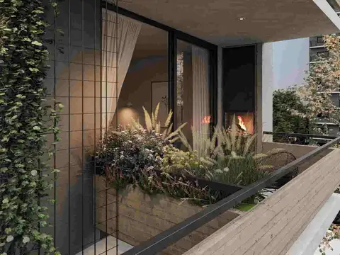 Departamento Monoambiente con 1 baño