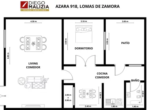 Azara  918  Banfield Oeste