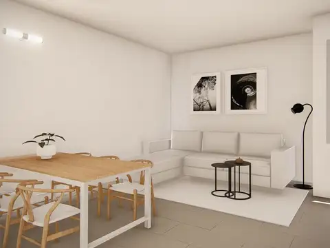 Departamento 2 ambientes con 1 baño