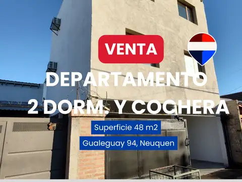 VENTA DPTO 2 DORM. GUALEGUAY 94 PISO 1 B NEUQUEN