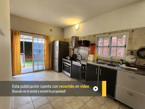 Casa 3 ambientes con 1 baño