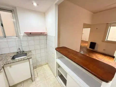 Departamento 3 ambientes con 1 baño