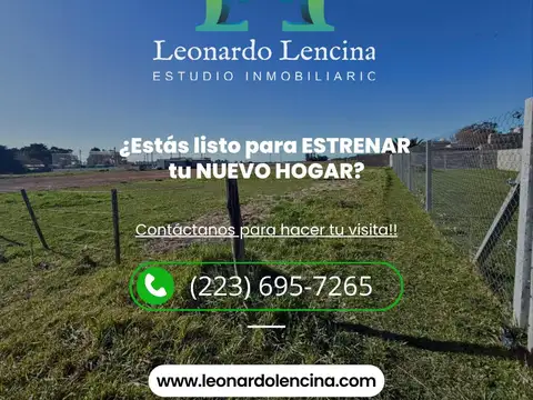 Terreno en Venta en Barrio Castagnino, USD 27.000