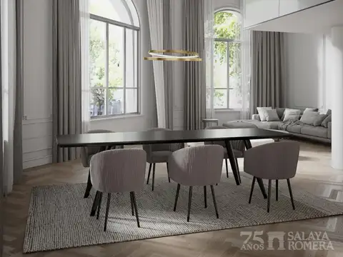 Departamento Monoambiente con 2 baños