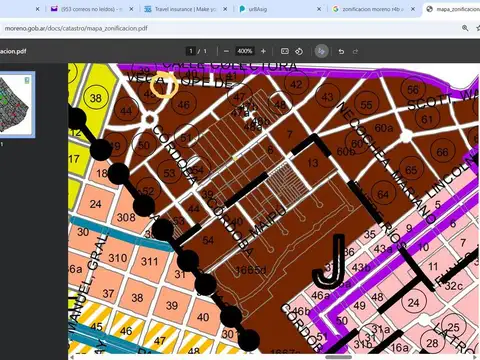 VENTA LOTE, CON CASA PARQUE PISCINA MORENO