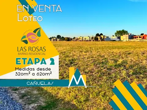 Lote - Terrenos - Barrio abierto -  "Las Rosas"
