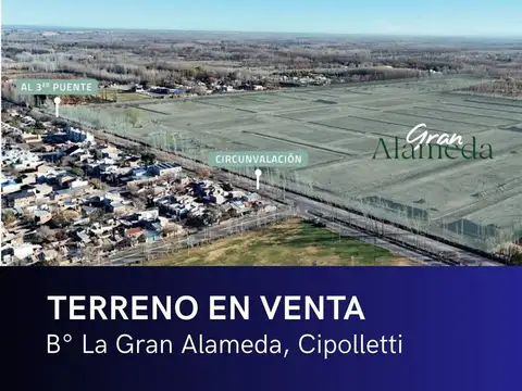 Venta lotes b° la gran alameda | cipolletti