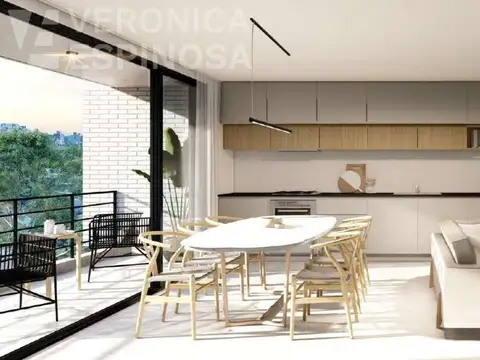 Departamento en  venta de dos ambientes, Moron. En construcción.