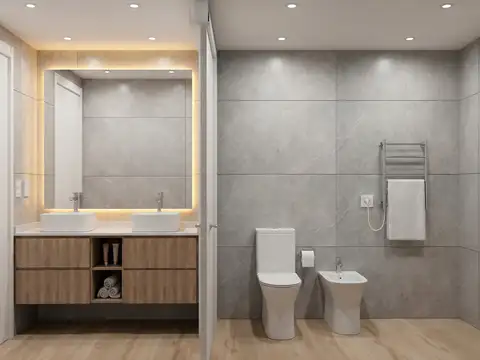 Departamento 4 ambientes con 2 baños