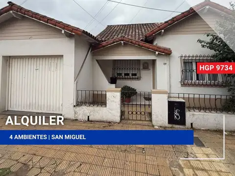 Casa - Alquiler - Argentina, San Miguel - Maestro Angel D'elia 2084