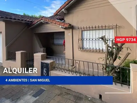 Casa - Alquiler - Argentina, San Miguel - Maestro Angel D'elia 2084