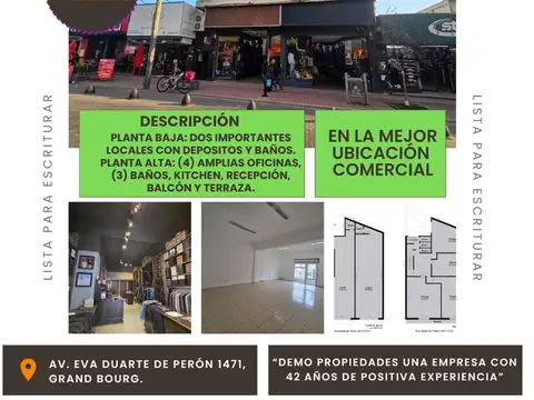 Venta Local en Grand Bourg