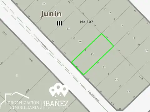 Terreno en Venta en Junin, USD 45.000