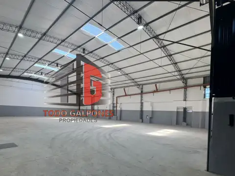 Galpón 800m2 S/Lote 26,5x27 a ESTRENAR