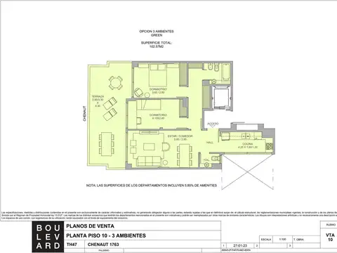 Departamento en Venta A Estrenar