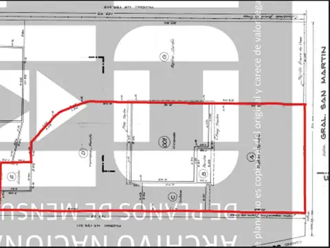 Avenida San Martín 5735 100