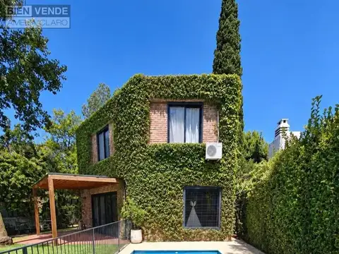 CASA DE DISEÑO CON GRAN JARDÍN Y PILETA – SANTA RITA, BOULOGNE
