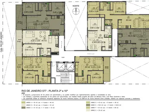 RIO DE JANEIRO  500  PISO 9° B - Caballito Norte