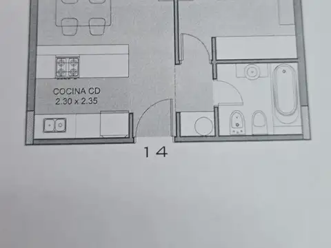 Departamento en Venta con 1 cocheras