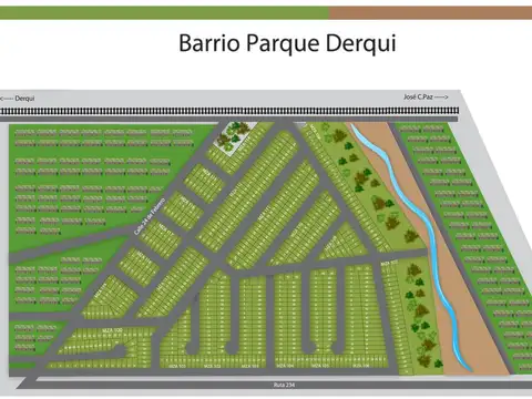 Lotes en Barrio "Parque Derqui" - Pilar - Zona Norte