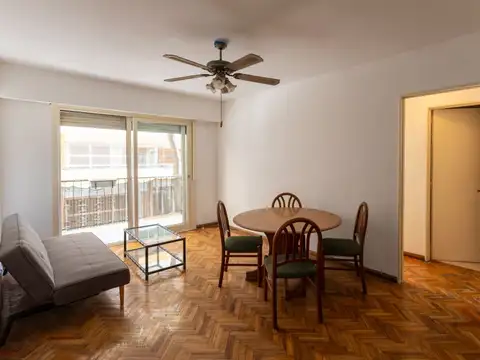 Depto 2 ambientes en Belgrano 1 x escalera BALCON