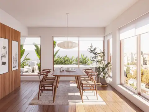 Vento Departamento 4 ambientes con terraza propia - Colegiales