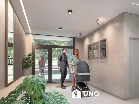 Departamento Monoambiente con 1 baño