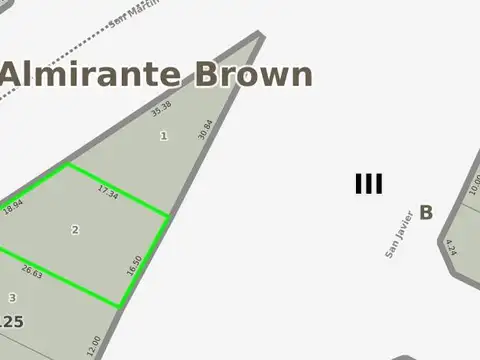 Terreno en Venta en Longchamps, USD 45.000