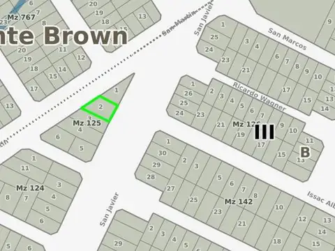 Av San Martin y av San Javier