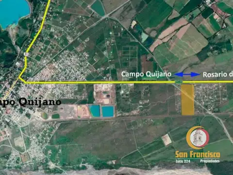Terreno en Jardines de Quijano, Campo Quijano Salta