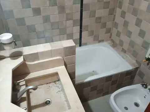 Departamento 2 ambientes con 1 baño