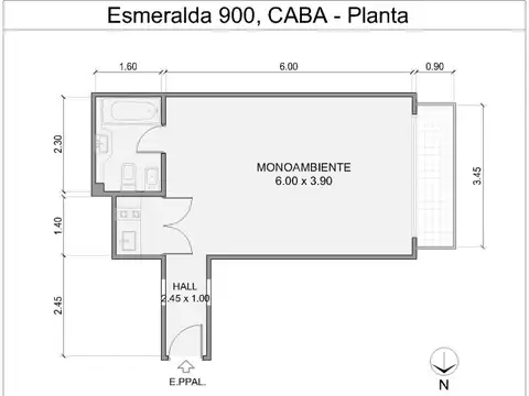 Esmeralda 933, Capital Federal , Piso 6