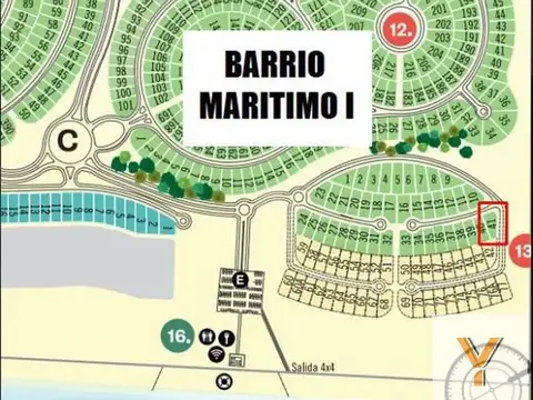 Terreno en Venta en Barrio Cerrado Costa Esmeralda, USD 150.000