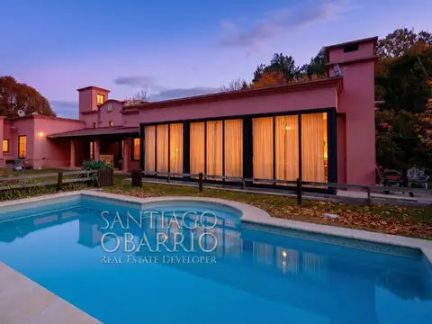 Muy buena casa Colonial/Mexicana de 398m2 en Venta en el Haras Argentino Farm Club de Luján 100