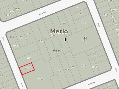Terreno en Venta en Merlo, USD 75.000