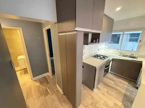 Departamento 2 ambientes con 1 baño