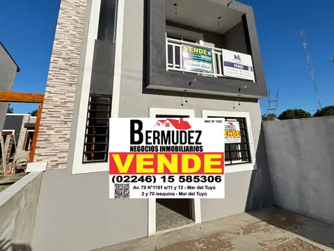 Venta Duplex 4 Ambientes Al Frente Calle 8 Entre 79 Y 80 Mar Del Tuyu